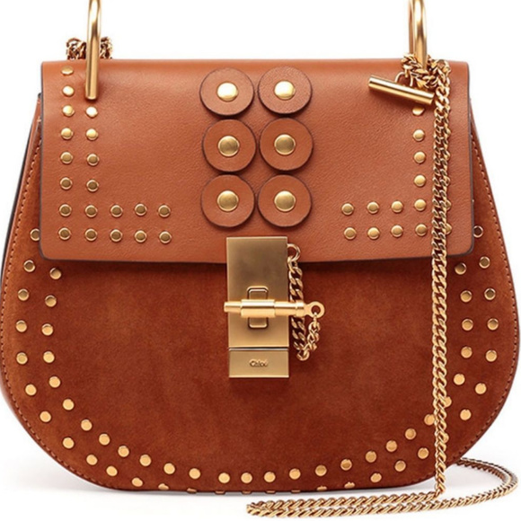 Chloe Handbags - Authentic Chloe Drew medium bag w epaulettes studs